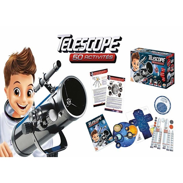 BUKI Telescope 50 aktiviteter Flerfärgad