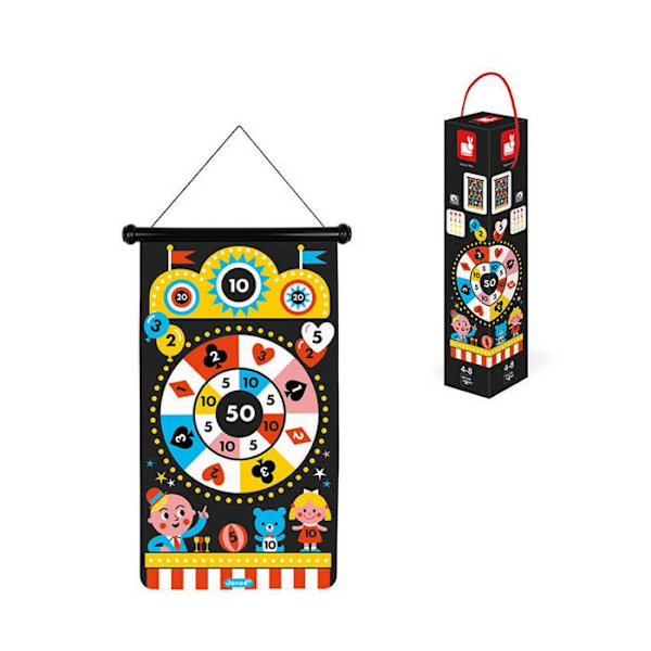 Magnetiska Dartspel - Karneval Flerfärgad