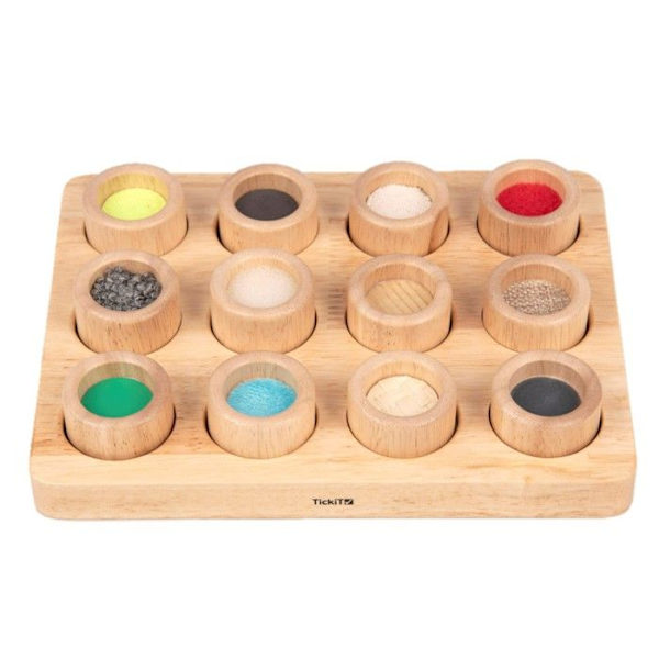 TickiT - Touch & Match taktil memo - HJÄRNSKAP Beige