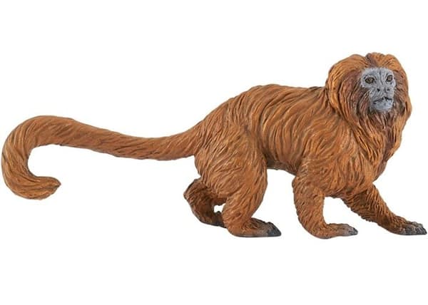 Papo - Figurine Tamarin løve i guld