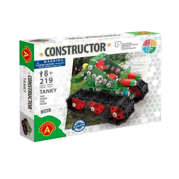 Alexander Toys - Constructor Tanky - Tank Grön