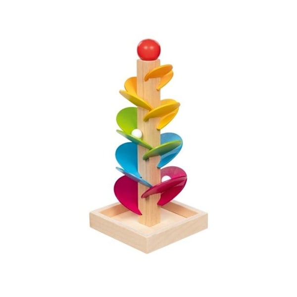 Marblespel - Goki - 53781 - Kullrör - Färgade ljud - För barn från 3 år Beige