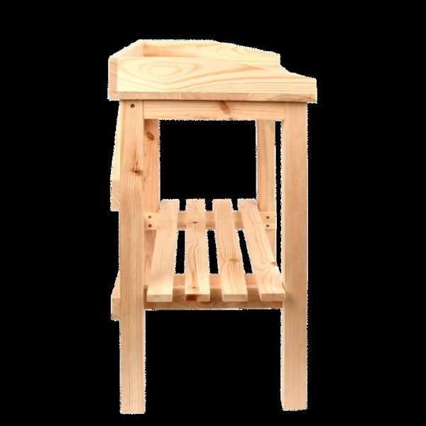 Pöytä istutukseen lapsille - L 48 x P 32,2 x K 60,8 cm - Mäntypuuta