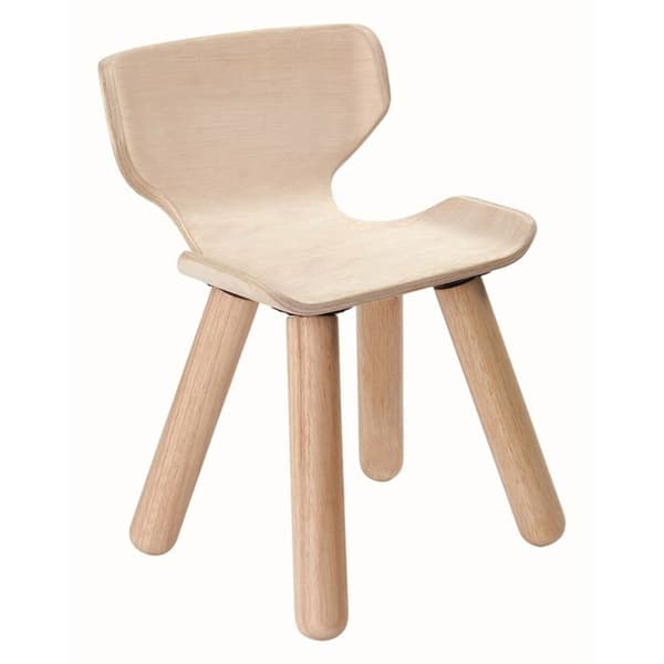 Plan Toys - Lille stol - TROUSSELIER Beige