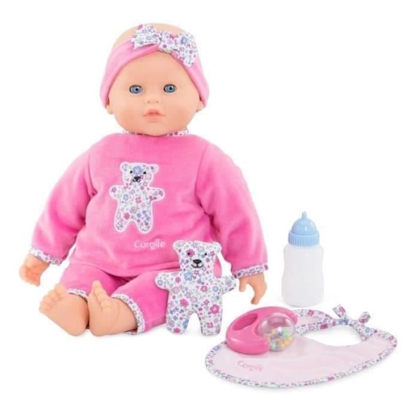 Suuri interaktiivinen nukke Lucille - COROLLE - Minun Suuri Nukkini - 42cm - Alk. 2-vuotiaille Rosa