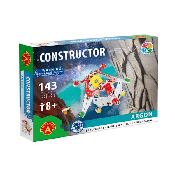 Alexander Toys - Konstruktör Argon - Rymdfärja Blå