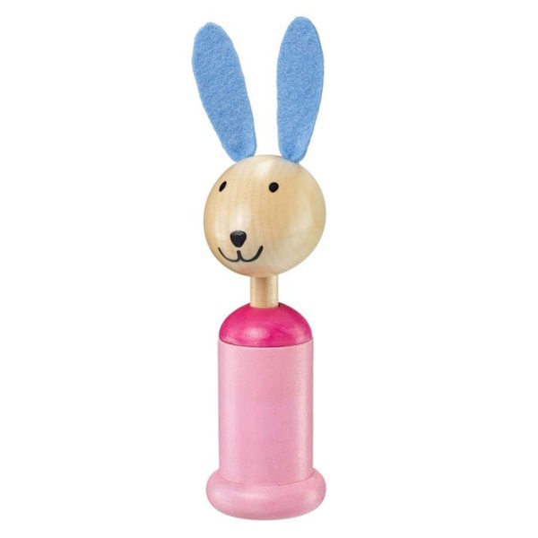 Peluche Selecta - 61057 - Anni-jänis, vinkuva lelu, 17 cm