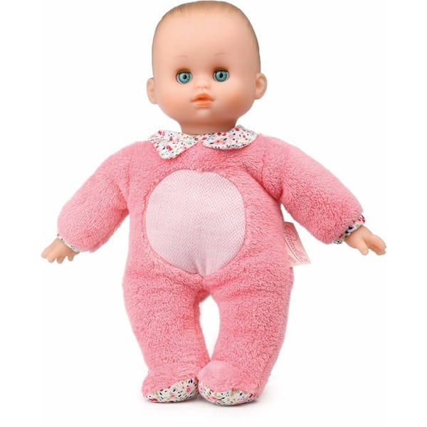 Babybadare - Petit Collin - Anibabies 28 cm 'mus' - Leksak för barn från 9 månader till 5 år - Rosa Rosa