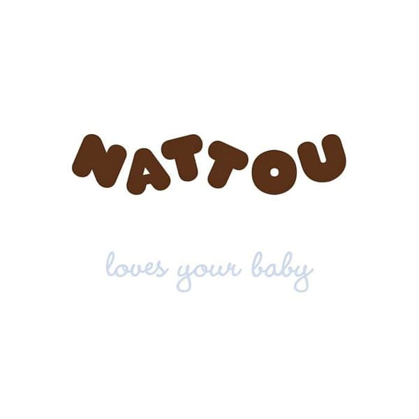 Nattou - Bascule Teddy mallivarpunen brun