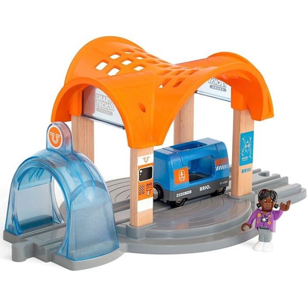 BRIO World Gare Smart Tech Sound - Tarvike puiselle junaradalle - Ravensburger - Sekoitettu 3-vuotiaasta alkaen Orange