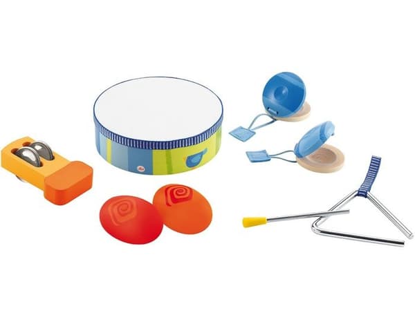 Sæt med 5 percussioninstrumenter - SEVI - til børn fra 2 år Blå