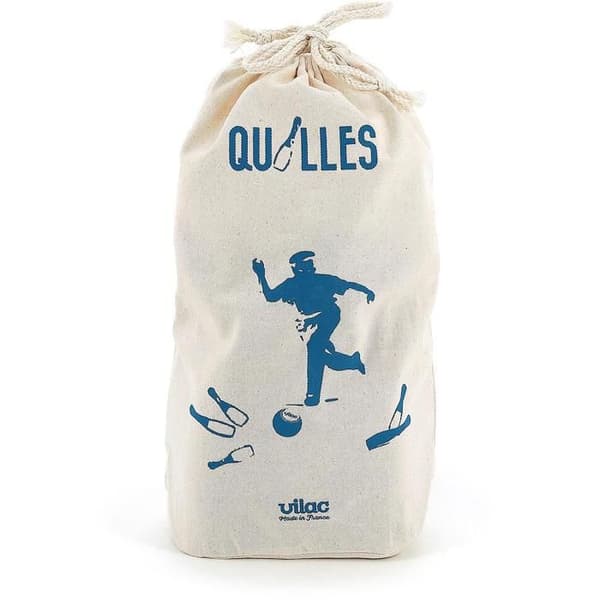 Vilac - Retro bowlingspel beige