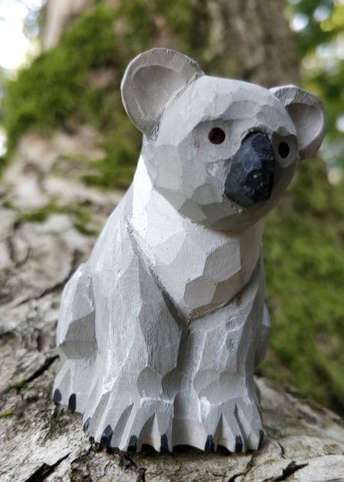 Wudimals - Koalafigur - K-PLAY kastanj