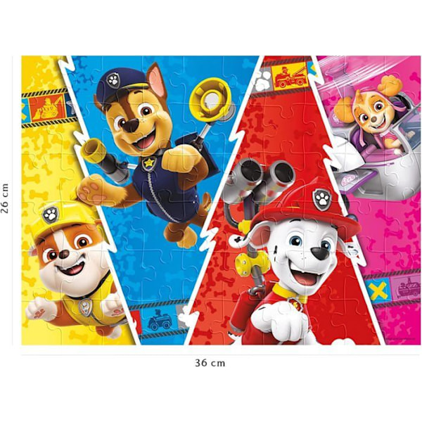 Puzzle 60 palaa: La Pat'Patrouille värikäs