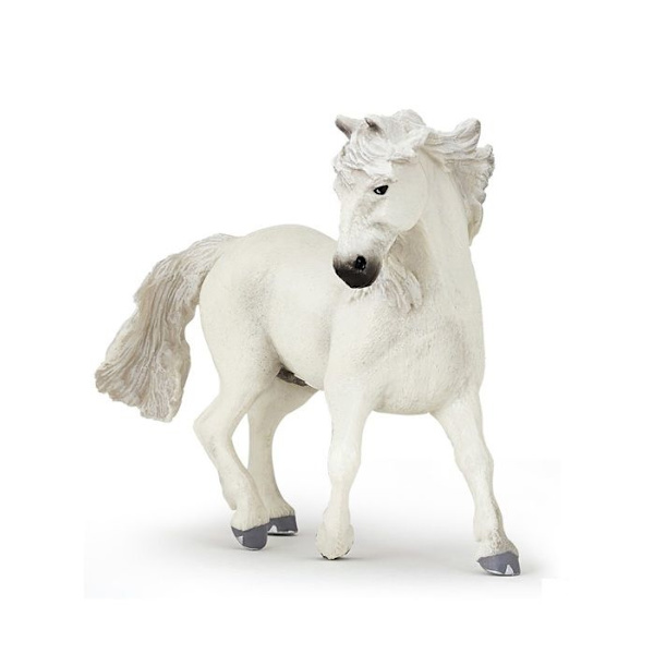 Figuriini Camargue - PAPO - Hevoset, Varsat ja Ponit - Lapsille - Sisätiloihin Vit, grå och svart