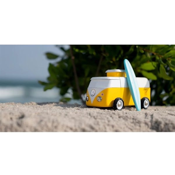 Candylab Toys - VW Rannabussin auringonlasku keltainen - DAM Gul