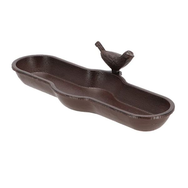Esschert Design Bird Bath valurautainen ruskea BR25