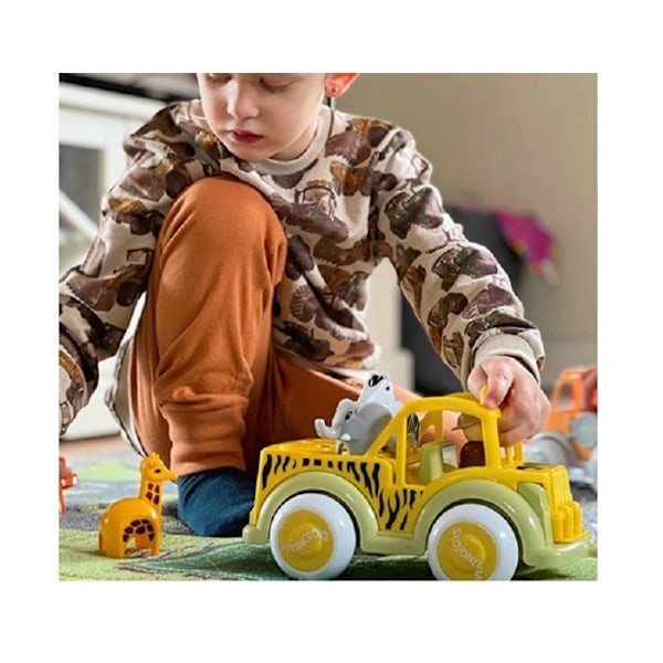 Viking Toys - Eco Safari Fordon - TROUSSELIER Gul