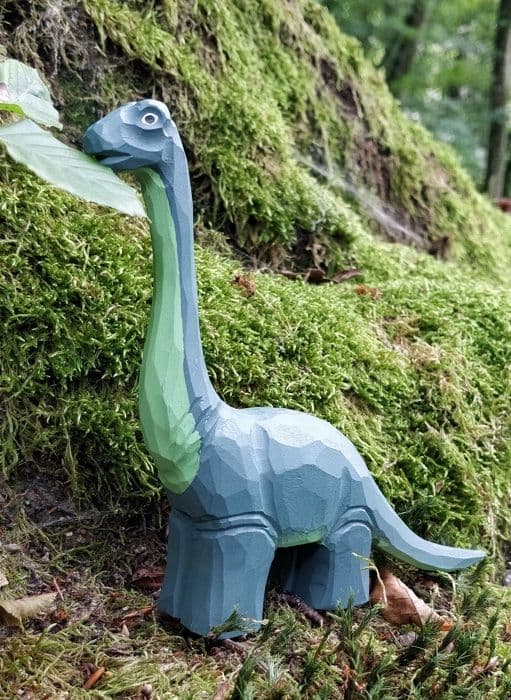 Wudimals - Figurine Diplodocus - K-PLAY Grön