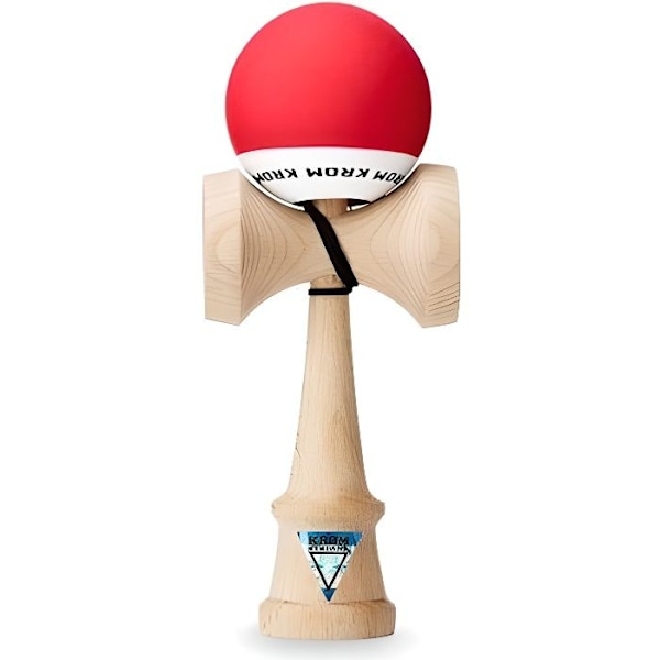 Ulkoleikki - KROM - Kendama Pop Punainen - Yhteensopiva - Lapsille Punainen ja beige