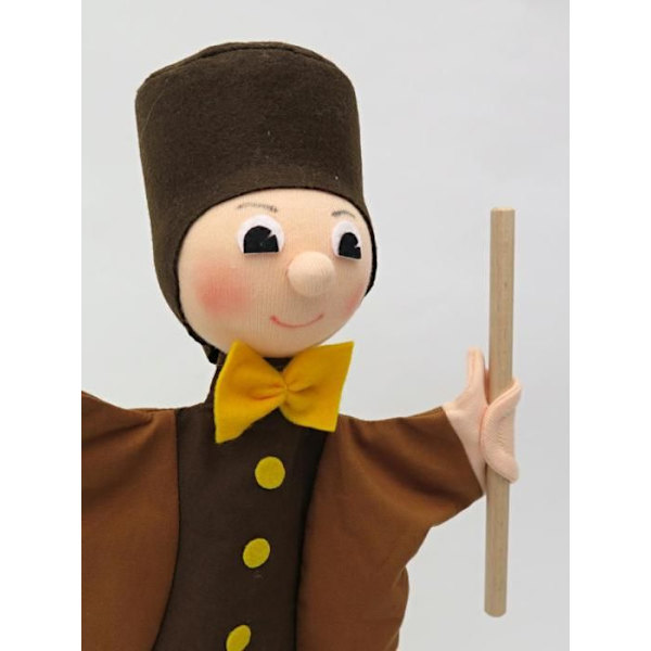 Mú - Guignol Puppet - MORAVSKA USTREDNA BRNO kastanj