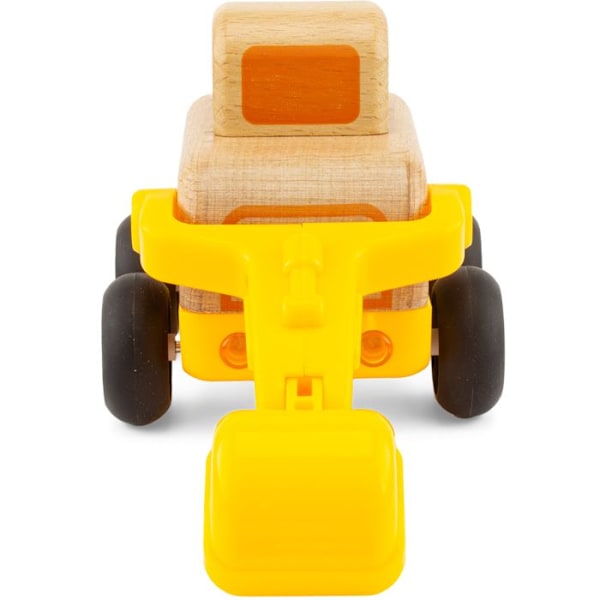 Miniatuuri ajoneuvo - Ulysse - Routoudou - Mini kaivuri - 16 cm - Äänitehosteet ja valotehosteet Gul