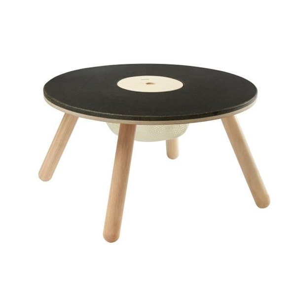 Peli- ja säilytystaso - PLAN TOYS - Musta ja beige - Alk. 3 vuotta - Sisätila Svart och beige