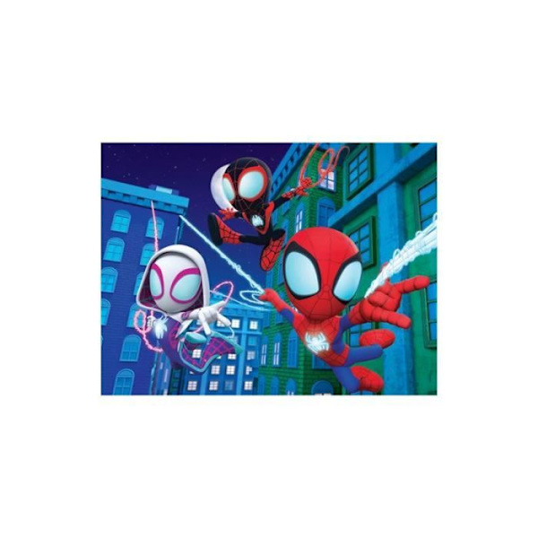 Pussel - NATHAN - Spidey - 30 bitar - Marvel - Vit - Barn