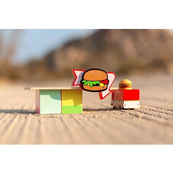 Candylab Toys - Cabane Burger Ruoka - DAM Gul