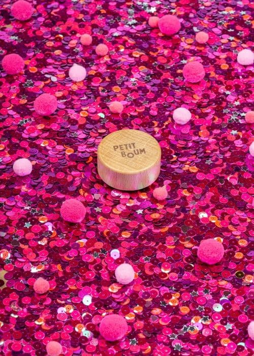 Sensorisk flaske - Petit Boum - PBFPINK - Rosa - 14 cm x 4 cm - Til børn Ros