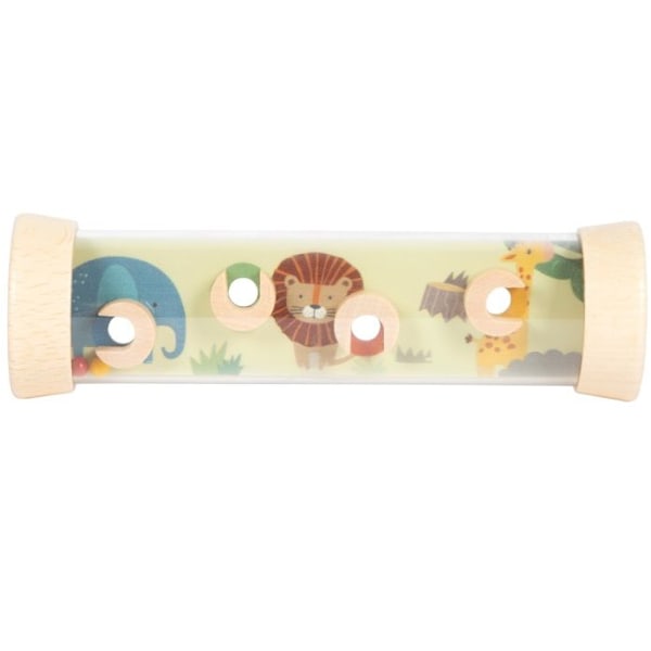 Häviäjän peli - Small foot company - Putkilabyrintti - 4 puupalloa - Sisäkäyttöön - Sekä tytöille että pojille Beige