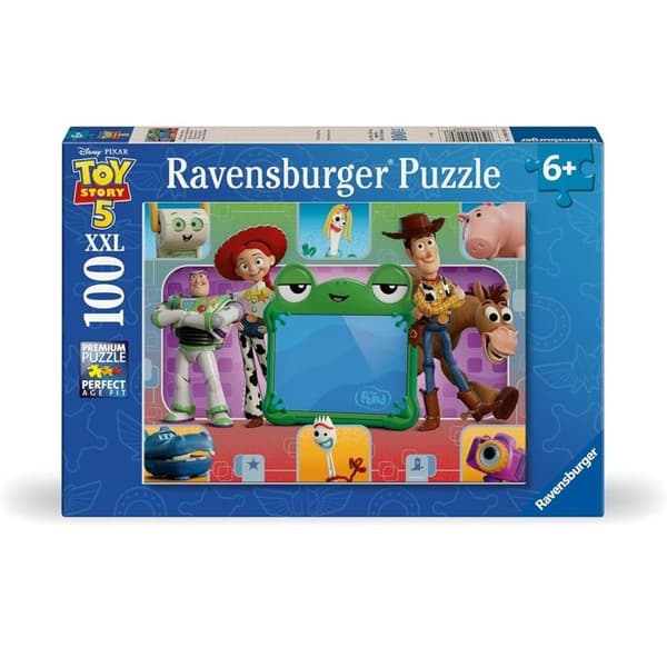 Ravensburger - Puzzle Toy Story 5 100 stk XXL Blå