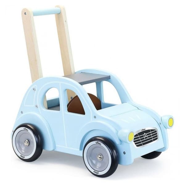 Gåvogn - Vilac - Citroën 2CV - Træ - Rød - Unisex