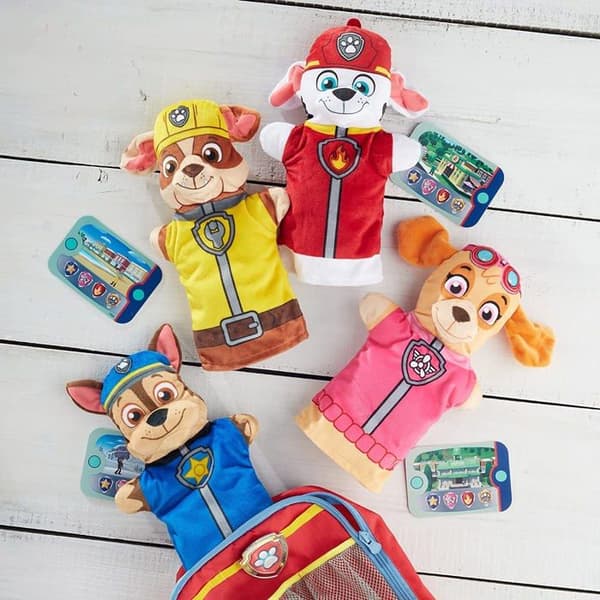 Melissa & Doug - Pat Patrouille Marionetit Blå
