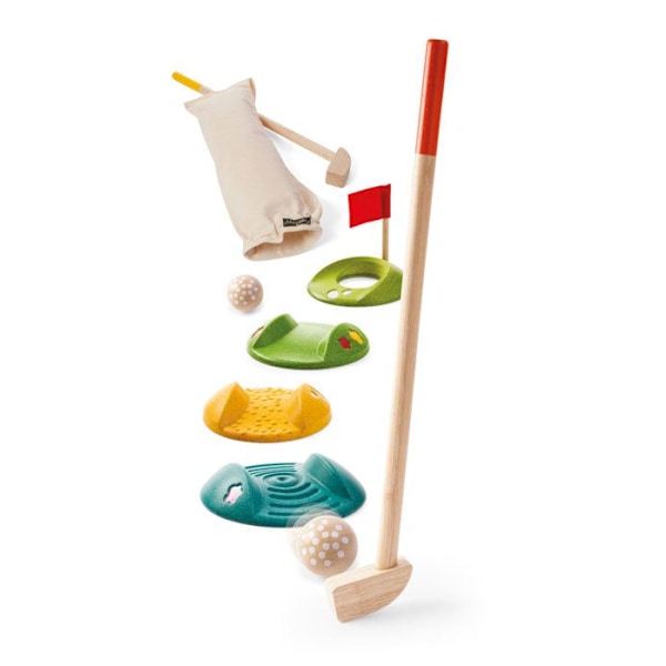 Mini Golf Kaksoispuu - PLAN TOYS - Miesten - Aloittaen 4 vuodesta Blandad