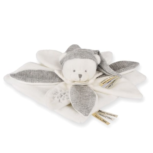 Doudou ja Yhtiö - Paksu pehmolelu terälehdet Harmaa Karhu 25 cm Grå