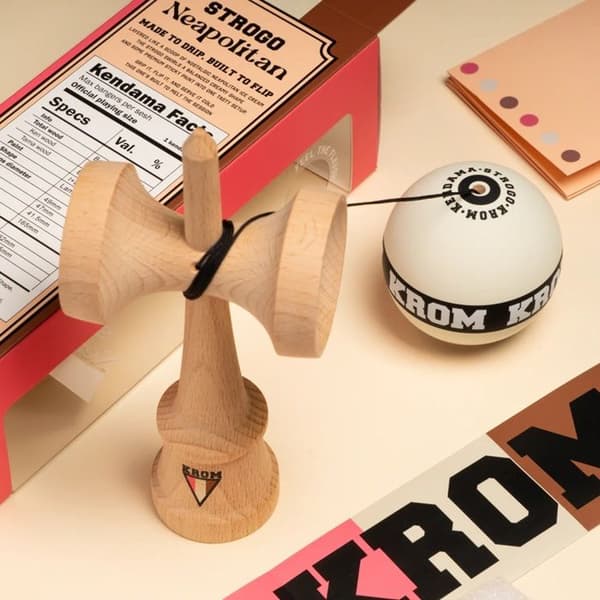 KROM Kendama - Krom Kendama Strogo Neapolitan Vanilla - KROM beige