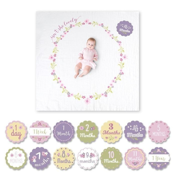 Lulujo - My first year box - Är hon inte härlig - ELEMENT FOR KIDS Vit