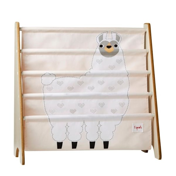3 groddar - Lama bokförvaring - ELEMENT FÖR BARN Beige