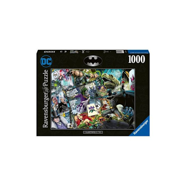 Pussel Ravensburger Batman DC Comics 1000 bitar Svart