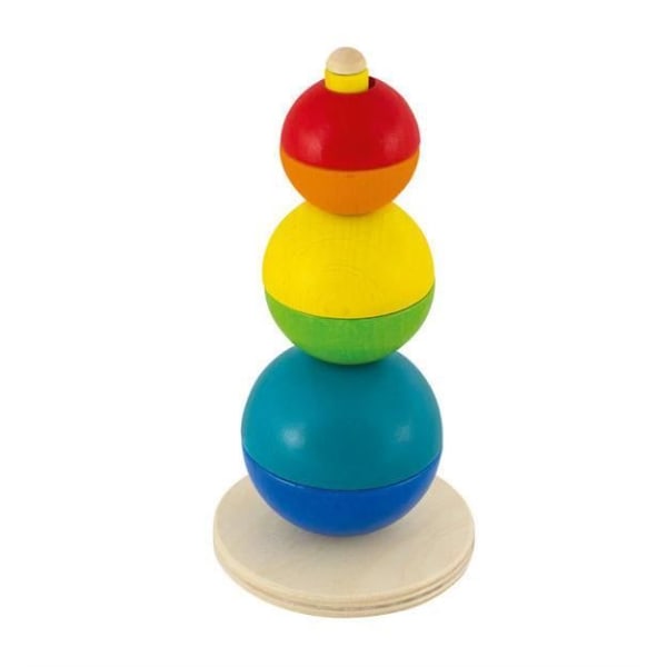 Välj ett staplingsspel - Staplingstorn - Ljusa färger - Blandat - från 3 år och uppåt