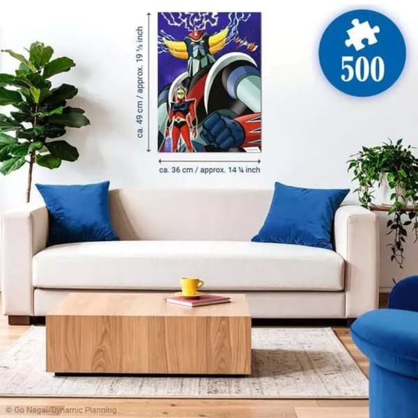 Ravensburger - Puzzle Goldorak 500 bitar Svart