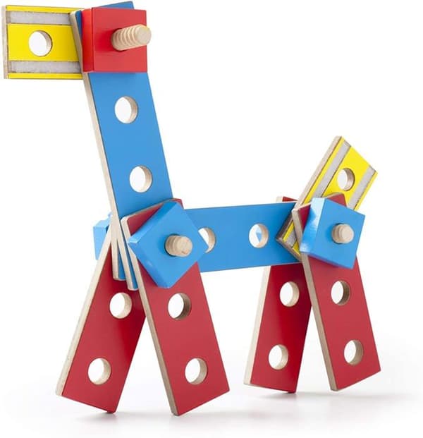 Melissa & Doug Mini værktøjsbænk 32 dele Flerfärgad