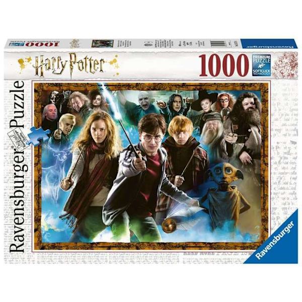 Harry Potter 1000 bitars pussel - Ravensburger - Människor, karaktärer och kändisar - Blandat - Från 12 år Flerfärgad