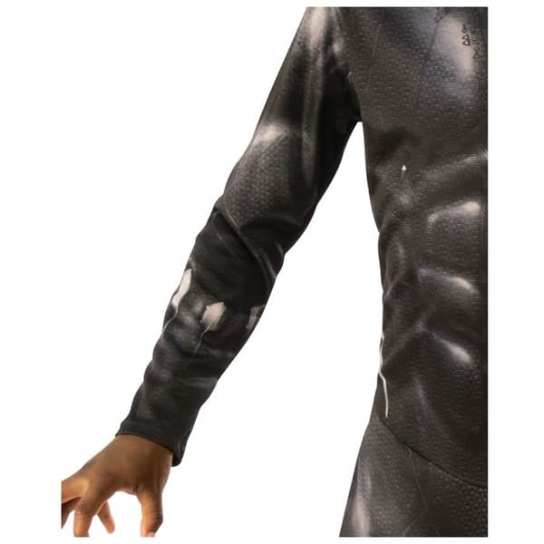 Børnekostume - Black Panther - Sort - 9-10 år - PVC-maske Svart 3-4 år gammal