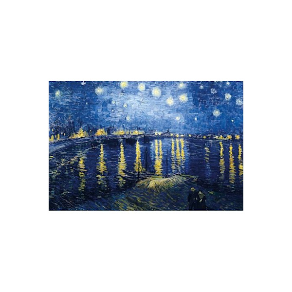 150 bitars träpussel - Vincent Van Gogh - The Starry Night Flerfärgad