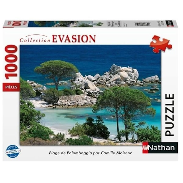Nathan - Palombaggian rannan palapeli 1000 osaa - RAVENSBURGER