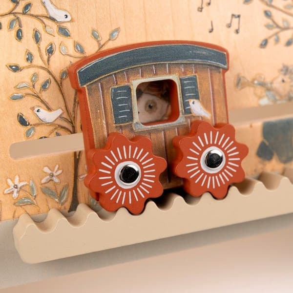Egmont Toys - Taikametsä kävelyvaunu beige