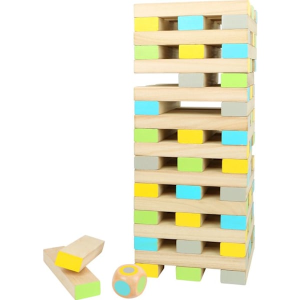 Skicklighetsspel - ALPEXE - XXL Active Tower - 60 stycken i 100 % FSC®-certifierat trä - Utomhus