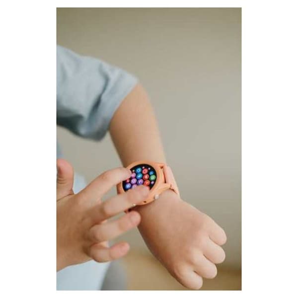 Kopplad klocka K-Watch korall Apelsin